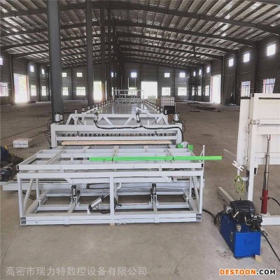 智能拼板机_全自动拼板机木工拼板机青岛木工机械 热压机