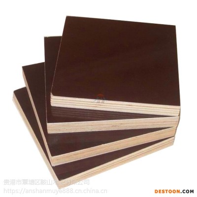 鞍山工程建筑模板厂家胶合板价格小红板黑模板建筑覆膜板批发厂家价格
