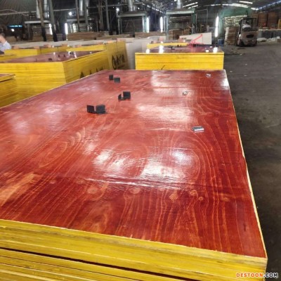 胶合板_建筑模板_覆膜板  广西老厂 工程工地使用模板广福木业