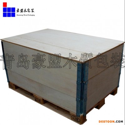 山东潍坊木质包装箱厂家定做电子设备专用胶合板木箱