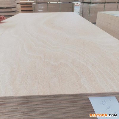 奥古曼面杨桉芯纯平家具板 三次成型胶合板