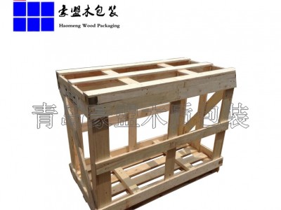 山东青岛木包装胶合板免熏蒸出口货物打封闭包装载重4吨图1