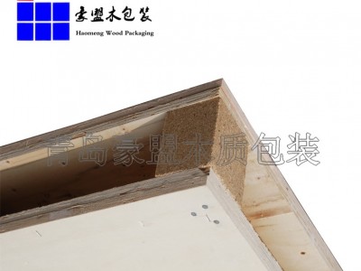 黄岛保税港附近供应单面胶合板四面进叉批发价免熏蒸图1
