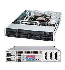 超微 CSE-825TQ-R720LPB 2U/8盘位热插拔/冗余720W 服务器机箱