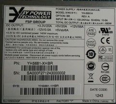 FSP/全汉集团/3Y电力/YH-5681/2U680W服务器电源/YM-2681模块