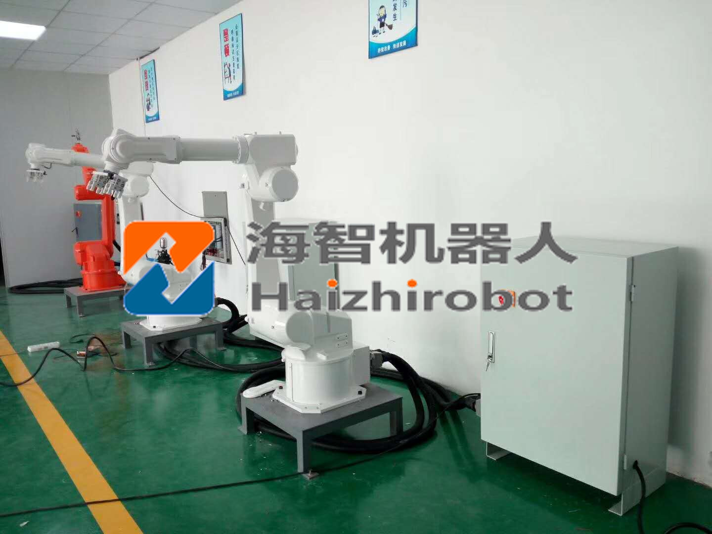 工业机器人本体铸件 关节机械臂铸造件铝件 6轴机械手外壳组装示例图7