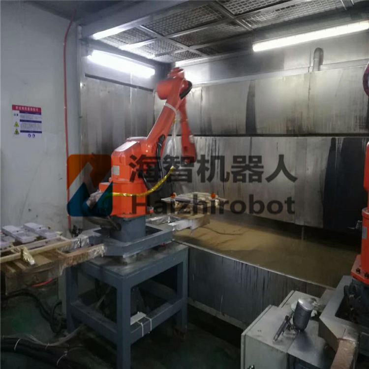 工业机器人喷涂 自动化喷漆机械手 机械臂喷涂 东莞海智机器人示例图4