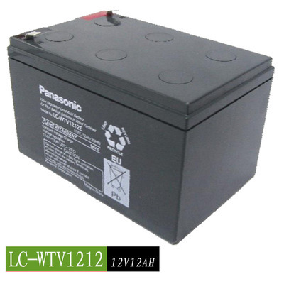 松下蓄电池LC-WTV1212 铅酸免维护12V12AH蓄电池 原装示例图1
