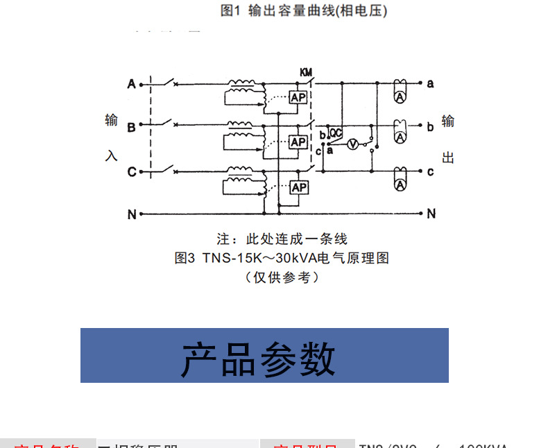 TNS-20KVA全自动稳压器