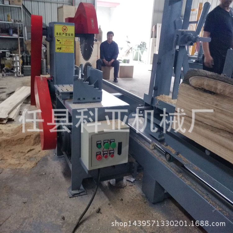 木工机械推台锯多功能开板开料锯 小型精密推台锯自动圆木推台锯示例图7