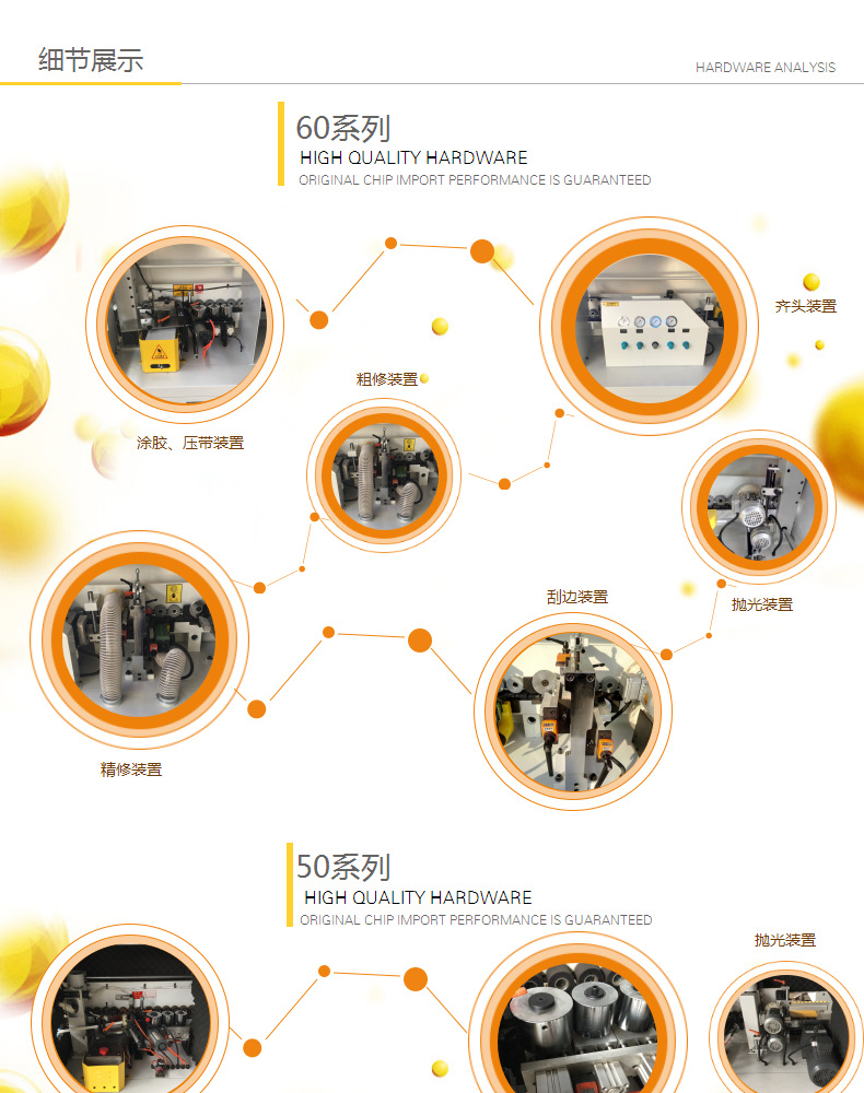 木工机械全自动封边机 板式家具木工板材自动封边设备厂家直销示例图18
