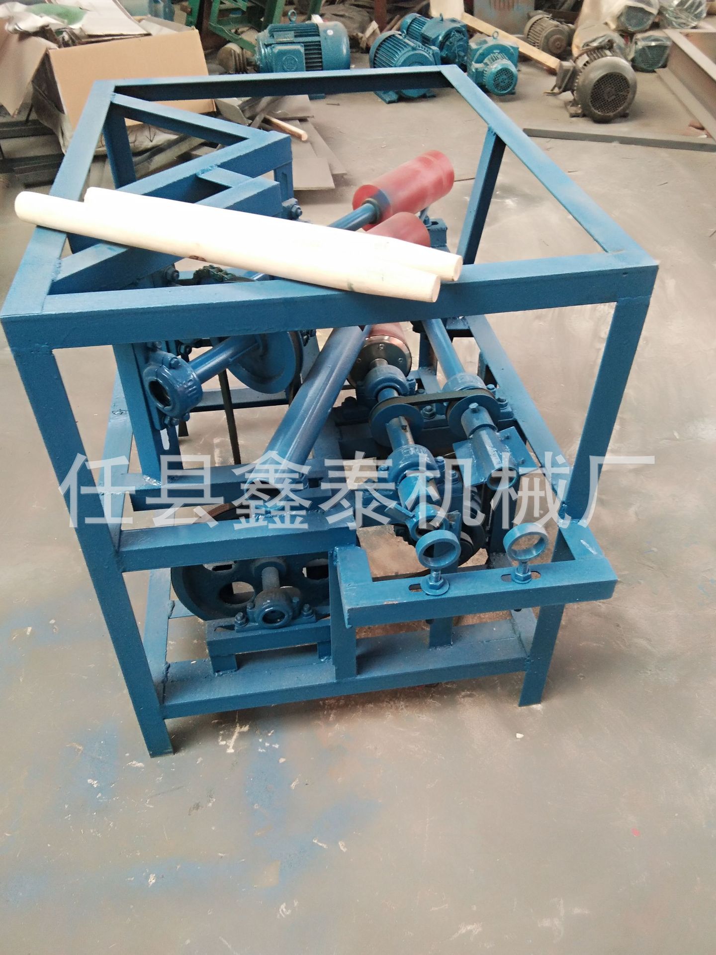 爆款BC-35型锹把机--锹把圆棒砂光削尖一体机--木工机械产品示例图7