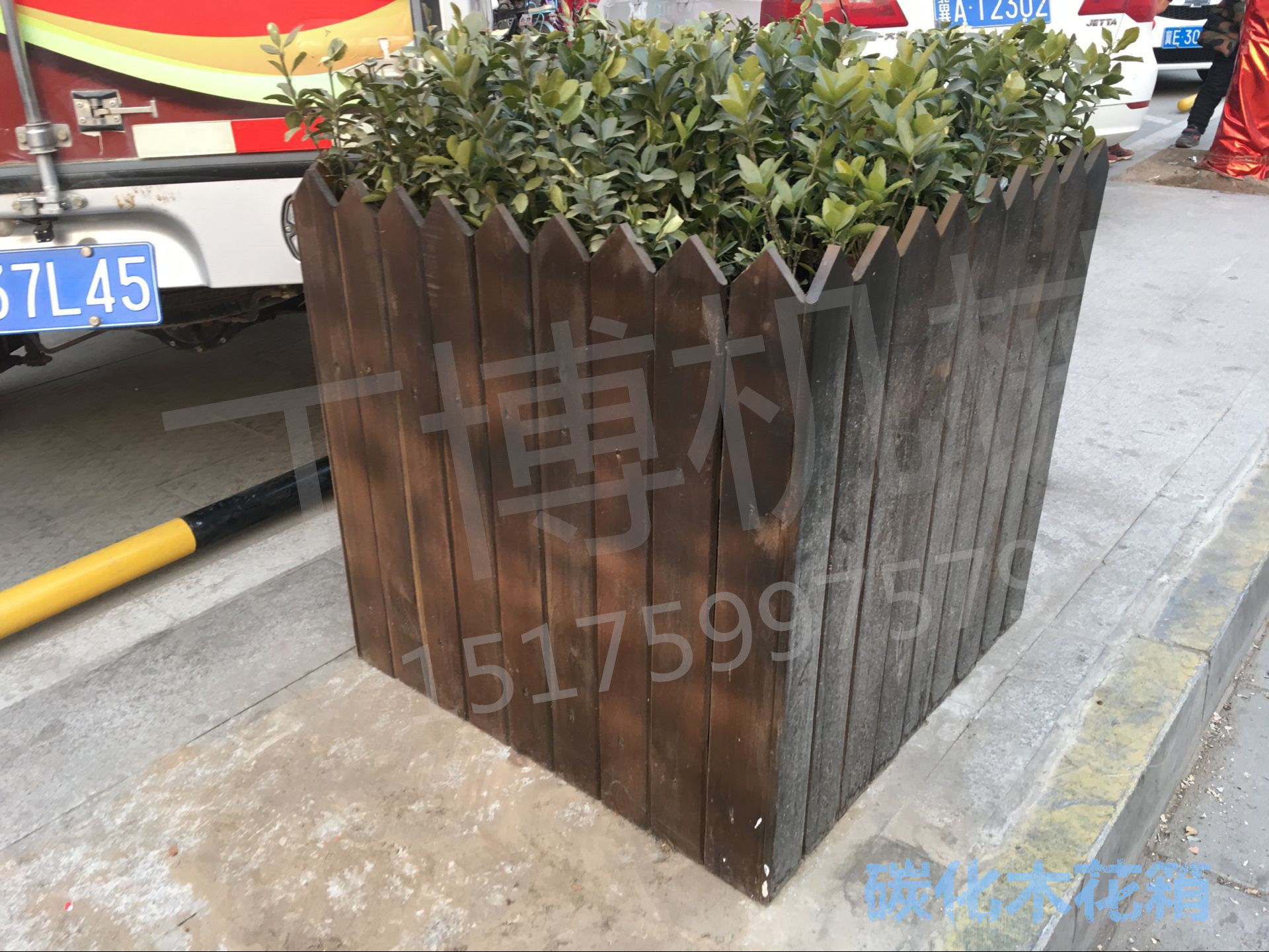 大型古建筑碳化木机械 表面碳化木双面加工机械 环保碳化木设备示例图4
