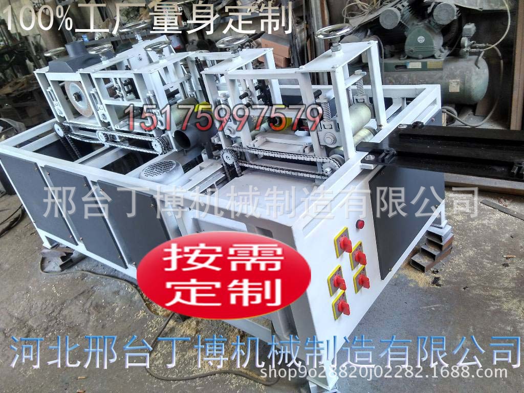 大型古建筑碳化木机械 表面碳化木双面加工机械 环保碳化木设备示例图13