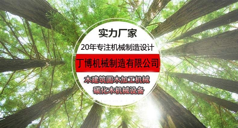 大型古建筑碳化木机械 表面碳化木双面加工机械 环保碳化木设备示例图16