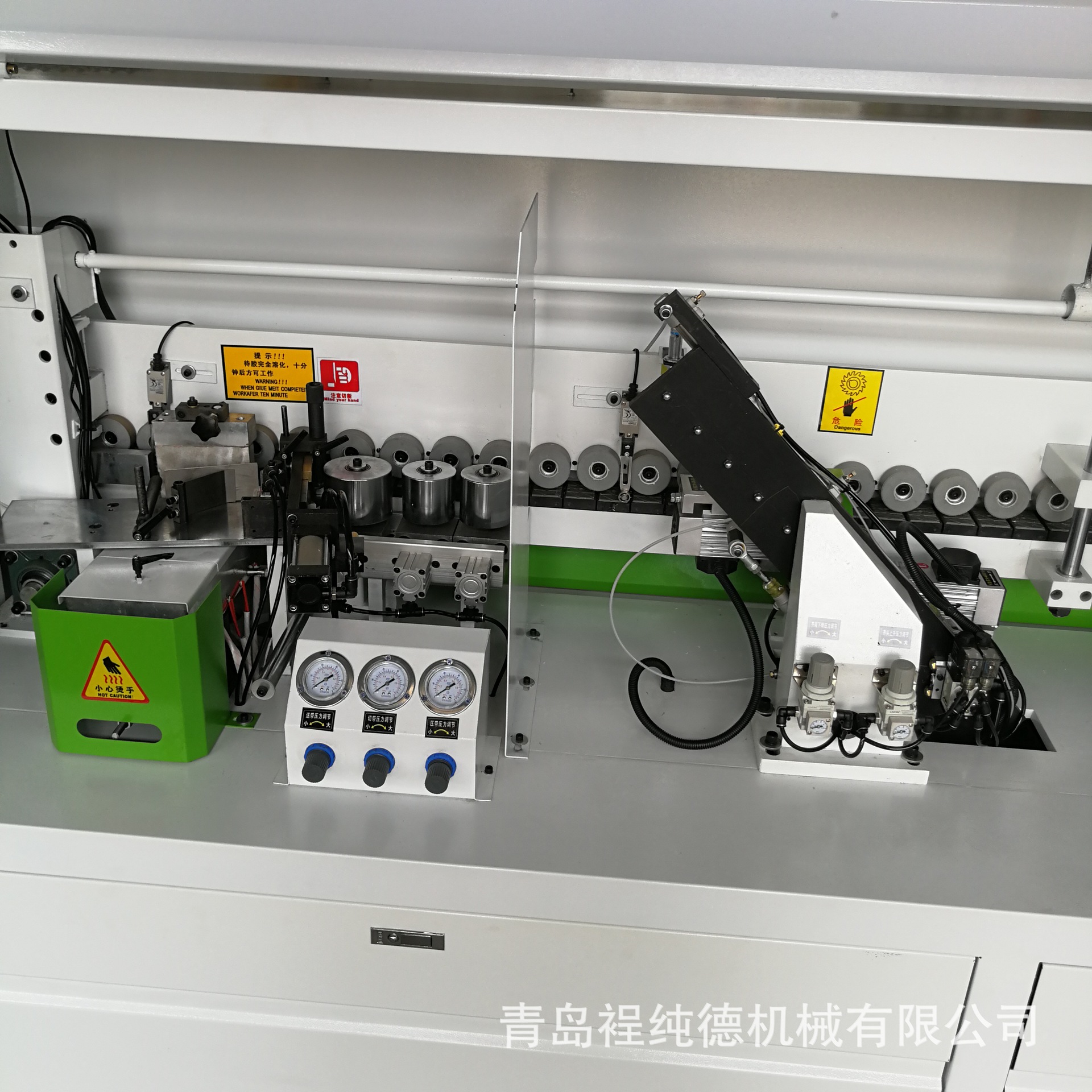 青岛木工机械 厂家直销板式生产线专用机械 小极东款全自动封边机示例图5