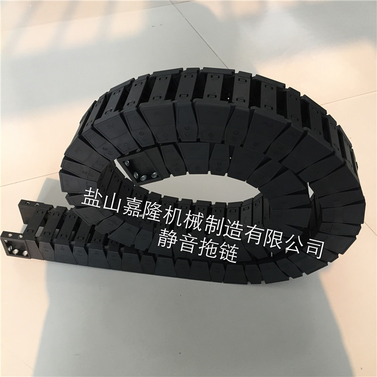 厂家直销机床塑料拖链20*38 35*60 电缆移动线槽 链条示例图6