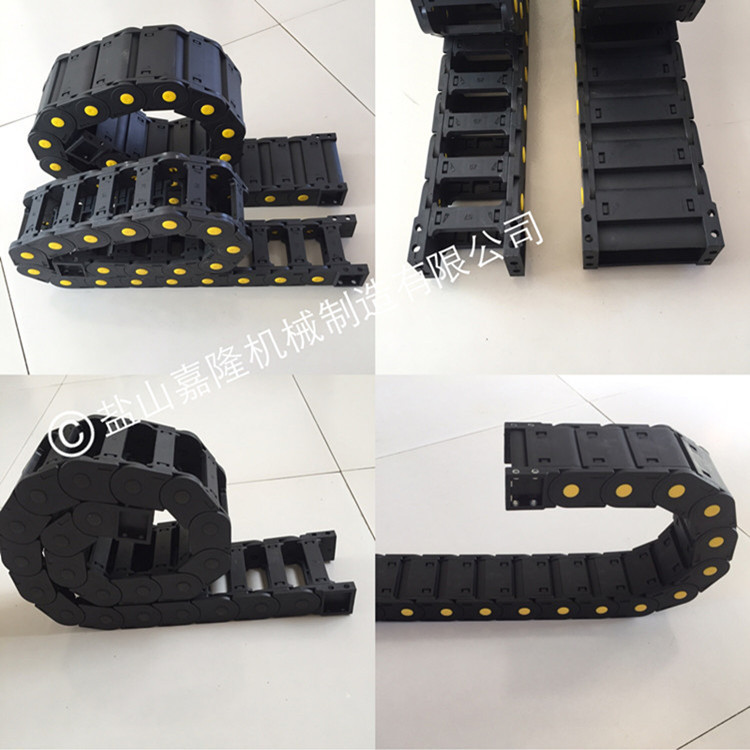 厂家直销机床塑料拖链20*38 35*60 电缆移动线槽 链条示例图8