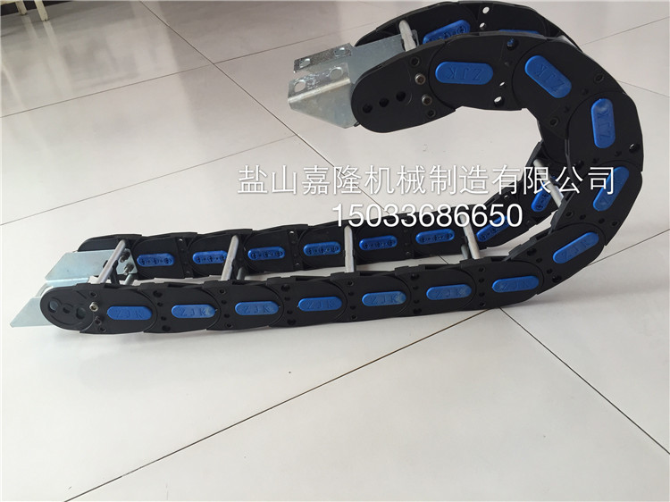 厂家直销机床塑料拖链20*38 35*60 电缆移动线槽 链条示例图4