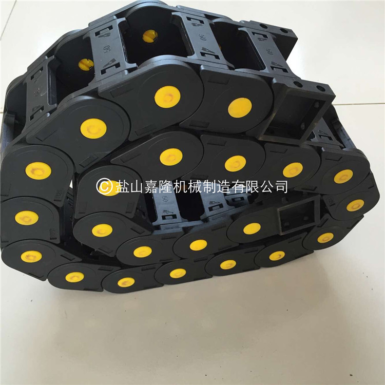 机床尼龙拖链 木工机械拖链 链线槽 电缆保护链 全封闭拖链示例图5