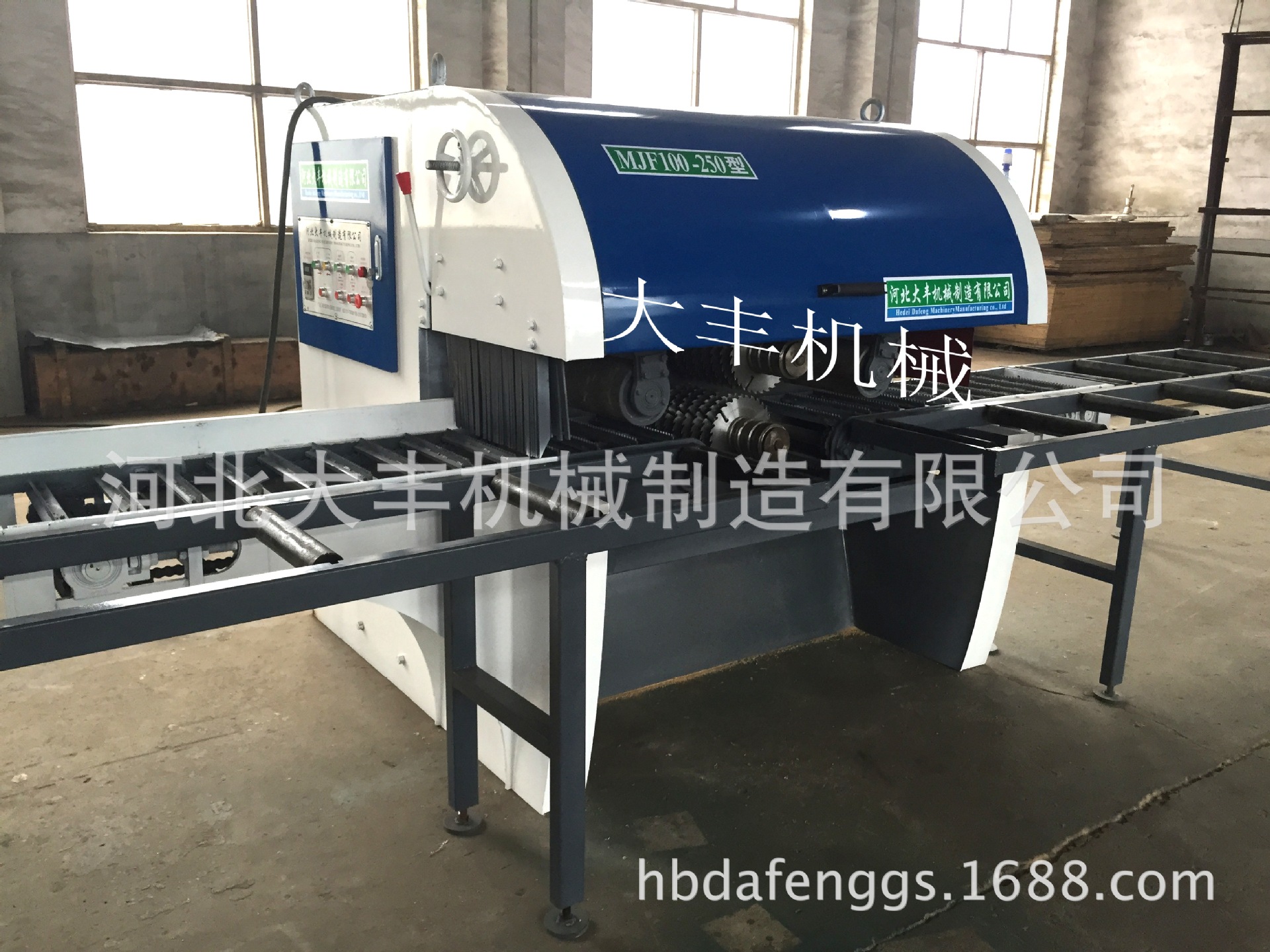 供应大型多片锯/商用圆木多片锯/板材装修专用多片锯/木条多片锯示例图12