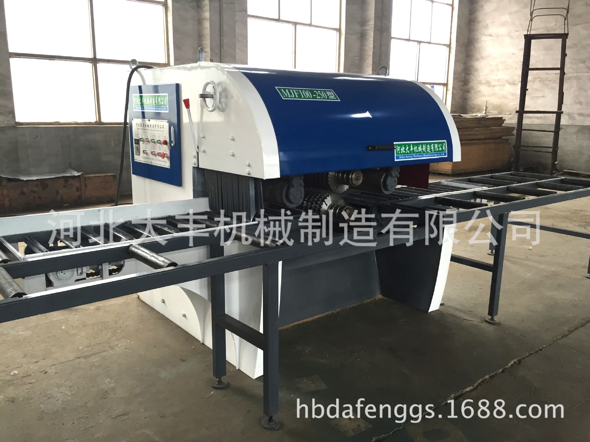 供应大型多片锯/商用圆木多片锯/板材装修专用多片锯/木条多片锯示例图13