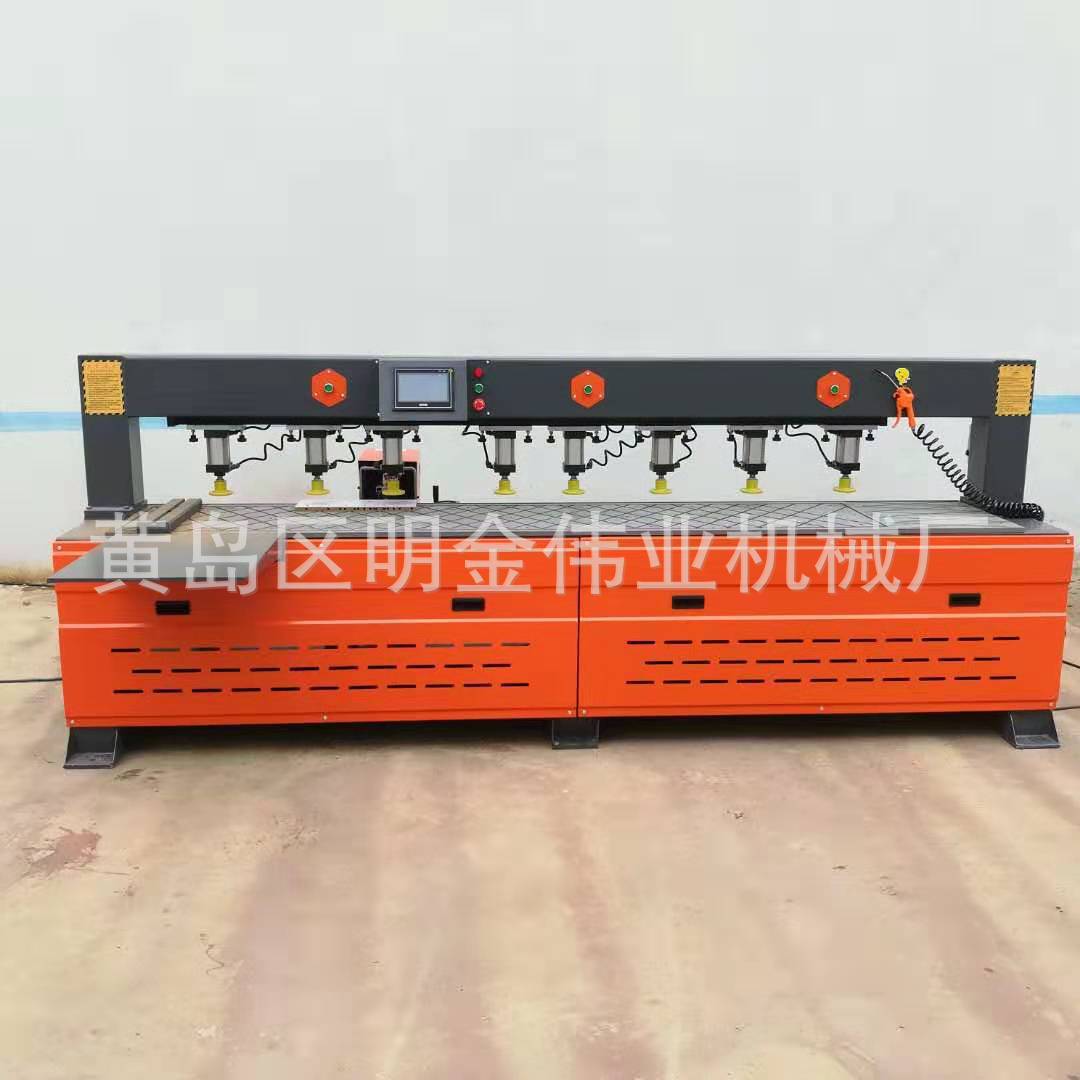 木工全自动激光侧孔机数控智能木工侧打孔板式家具侧孔机示例图7