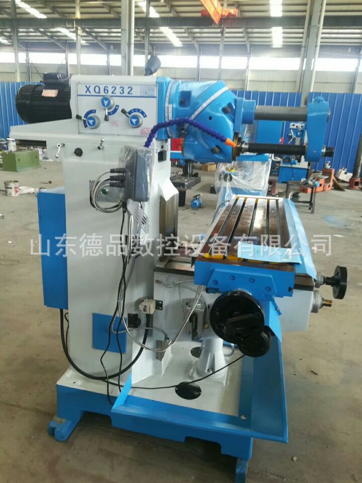 X6232万能回转头铣床 厂家现货直销X6232A铣床一机多用 手自一体示例图4