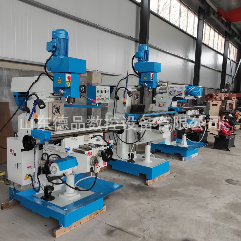 直销ZX6350D钻铣床 高精度双向自动走刀钻铣床 多功能钻铣床包邮示例图1