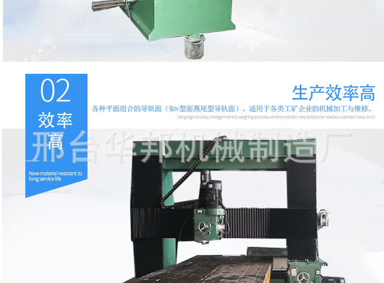 龙门铣床卧式铣床三头铣床龙门加工中心  数控龙门铣床示例图4