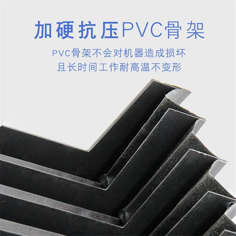河北炽欧厂家直销定制 柔性伸缩式防护罩 防尘密封耐腐蚀风琴防护罩 质量保证 欢迎咨询示例图12