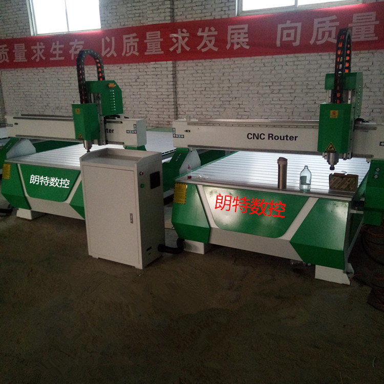 软硬包背景墙开料 密度胶合板镂空切割 大型1325数控木工雕刻机示例图11