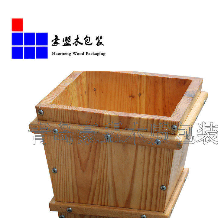 木托盘 免熏蒸胶合板包装箱四面进叉批发价示例图1