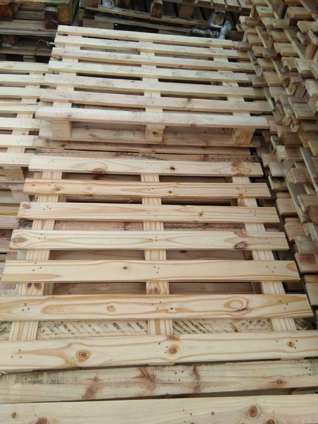 两面叉进 四面进叉进 托盘加工定制厂家 免熏蒸/胶合板木栈板示例图6