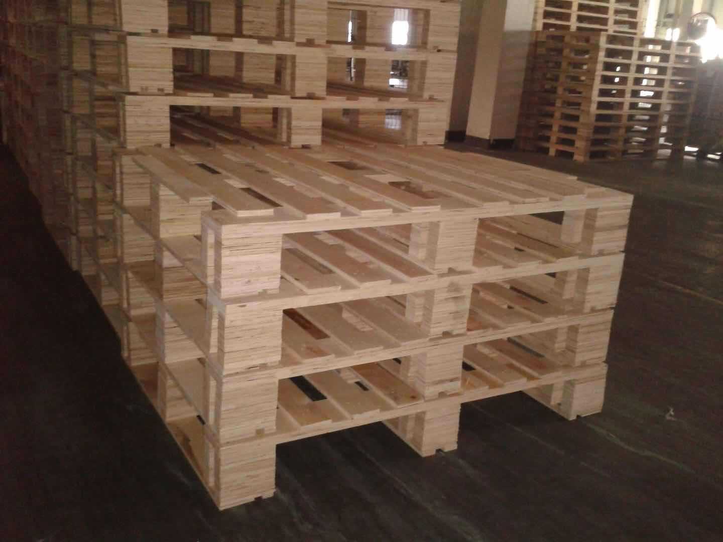 两面叉进 四面进叉进 托盘加工定制厂家 免熏蒸/胶合板木栈板示例图10
