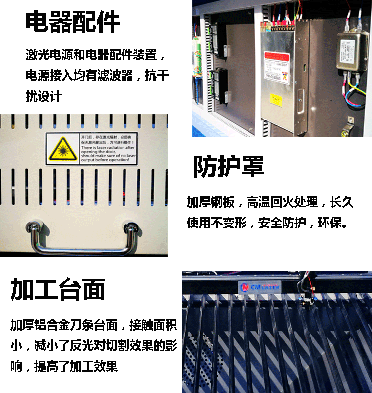 胶合板3D模型激光切割机 三合板3D拼图模型激光雕刻机 送图库课程示例图60