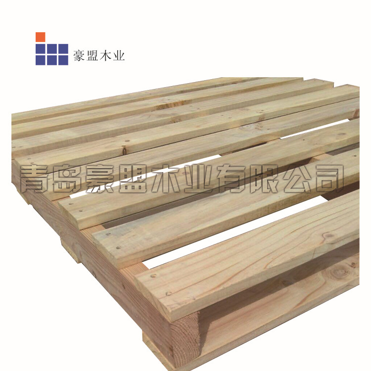 免熏蒸出口杨木胶合板托盘食品物流运输胶合板木托盘四面进叉托盘示例图7
