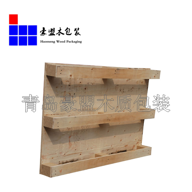 青岛胶州免熏蒸托盘单面胶合板木托可承重1吨出口方便快捷示例图2