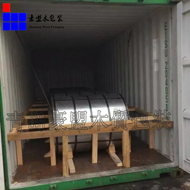 山东青岛木质包装箱胶合板免熏蒸出口货物打封闭包装载重4吨示例图8