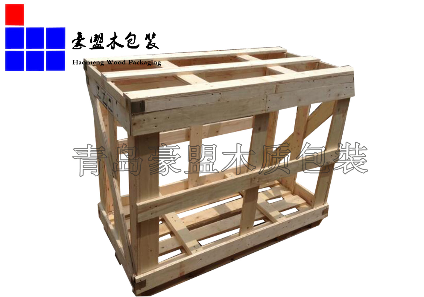 胶合板出口包装木箱加工厂直销日照地区加固承重2吨木质示例图6