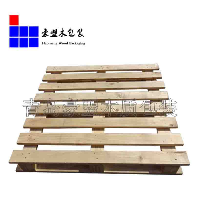 双面胶合板托盘青岛厂家直销出口免熏蒸质优价廉示例图4