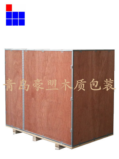 莱西胶合板包装箱打托缠膜一条龙质优价廉示例图5