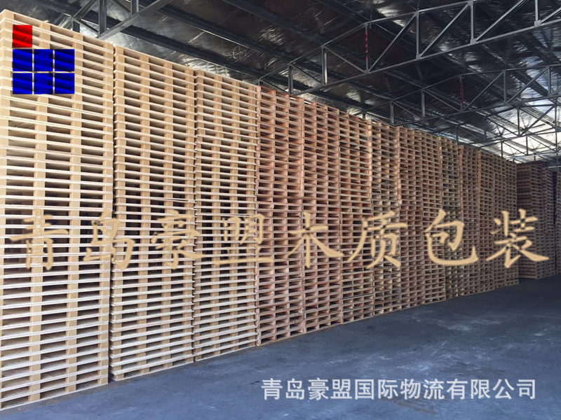 莱西胶合板包装箱打托缠膜一条龙质优价廉示例图9