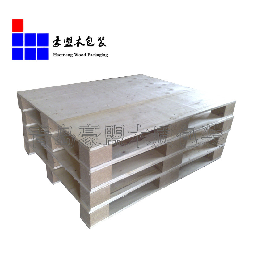 叉车木托盘动载1吨免熏蒸单面胶合板托盘示例图5