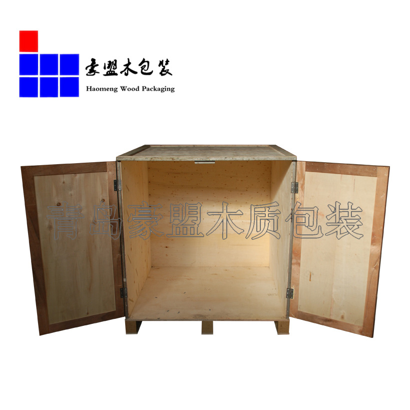 胶合板木箱加工厂直销青岛地区加固承重2吨木质示例图1